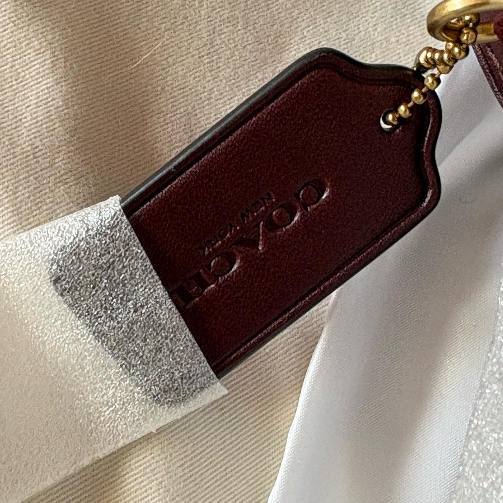 Coach Bleecker bucket bag, merlot - Picture 7 of 11